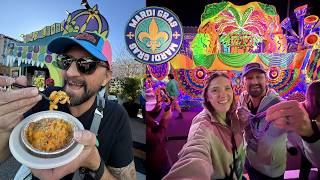 Universal Studios Mardi Gras 2026! The Most Fun You'll Have At A Theme Park! Food, Fun & Floats!