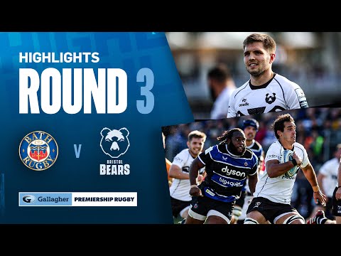 Bath v Bristol - HIGHLIGHTS | Grondona Scores Two on Debut! | Gallagher Premiership 2024/25