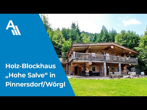 Exklusiver Rückzugsort für Naturliebhaber im Holz Blockhause "Hohe Salve" bei Pinnersdorf