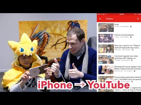 Comment faire des vidéos sur YouTube : film, montage et upload [Version Mobile] iPhone 6S+, iMovie