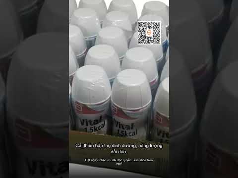 Thùng 30 Chai Sữa Vital 1.5kcal - Hương Vani, Dành Cho Cơ Thể Kém Dung Nạp Tiêu Hóa (200ml/ chai)