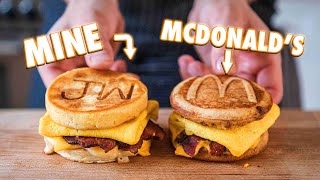 Making The McDonald's McGriddle At Home | But Better
