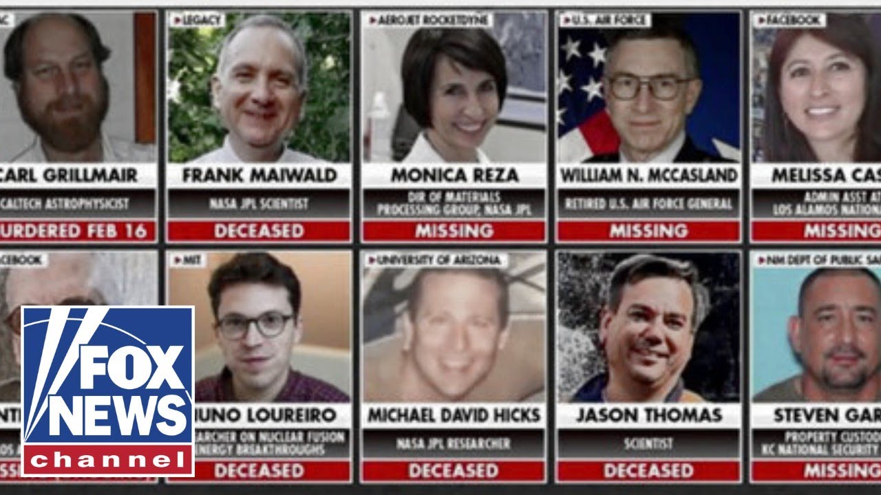 ‘NEVER RETURNED’: Ex-FBI warns missing scientists could be ‘ESPIONAGE’