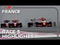 RACING IN THE RAIN! F3 Race 3 Highlights | 2021 French Grand Prix