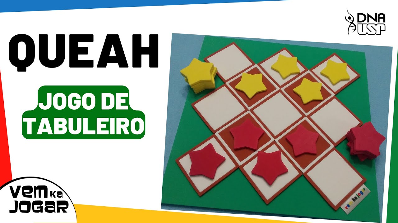 Como Jogar QUEAH - Jogo de Tabuleiro Africano