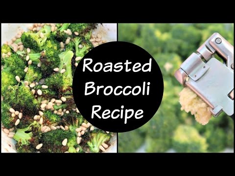 Roasted Broccoli Recipe with Lemon and Garlic
