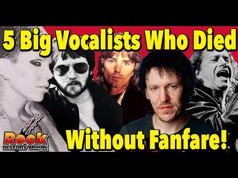 5 Big Lead Singers Who Died Without Much Fanfare - Part 4, Rock History Book