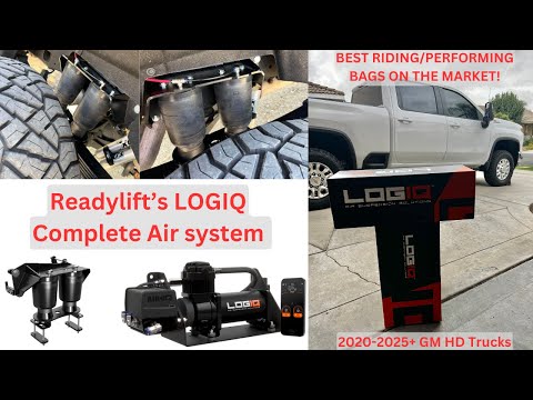 The BEST Airbags for your truck - Readylift's \" ReadyAir \" Bag System & LOGIQ Compressors