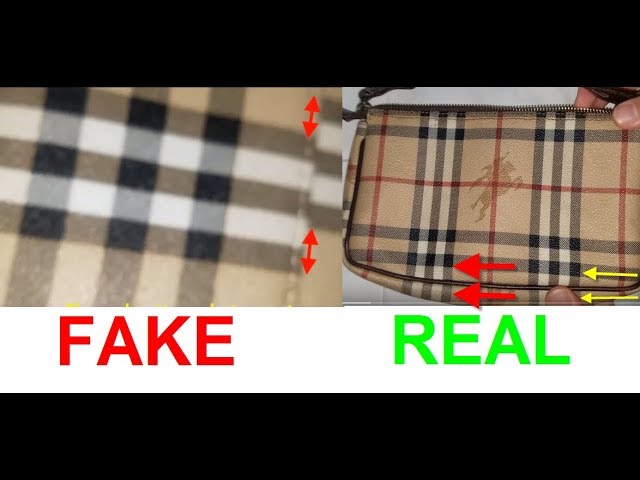 burberry shirt fake vs real