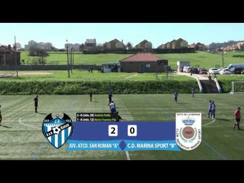 JUV. ATCO. SAN ROMAN "A" - C.D. MARINA SPORT "B"