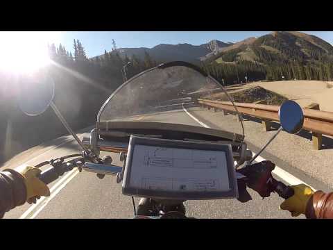 Ride a 1936 Harley On Motorcycle Cannonball - Loveland Pass