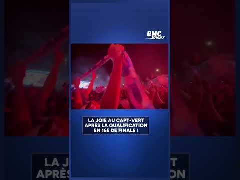 La JOIE AU CAP-VERT APRÈS LA QUALIF' HISTORIQUE !