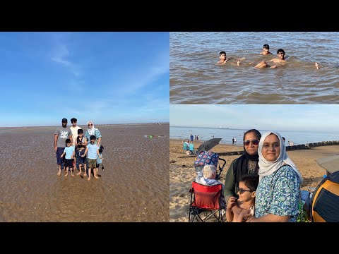Holiday Beach Vlogs with Family #Ruhinavlogs#Beach