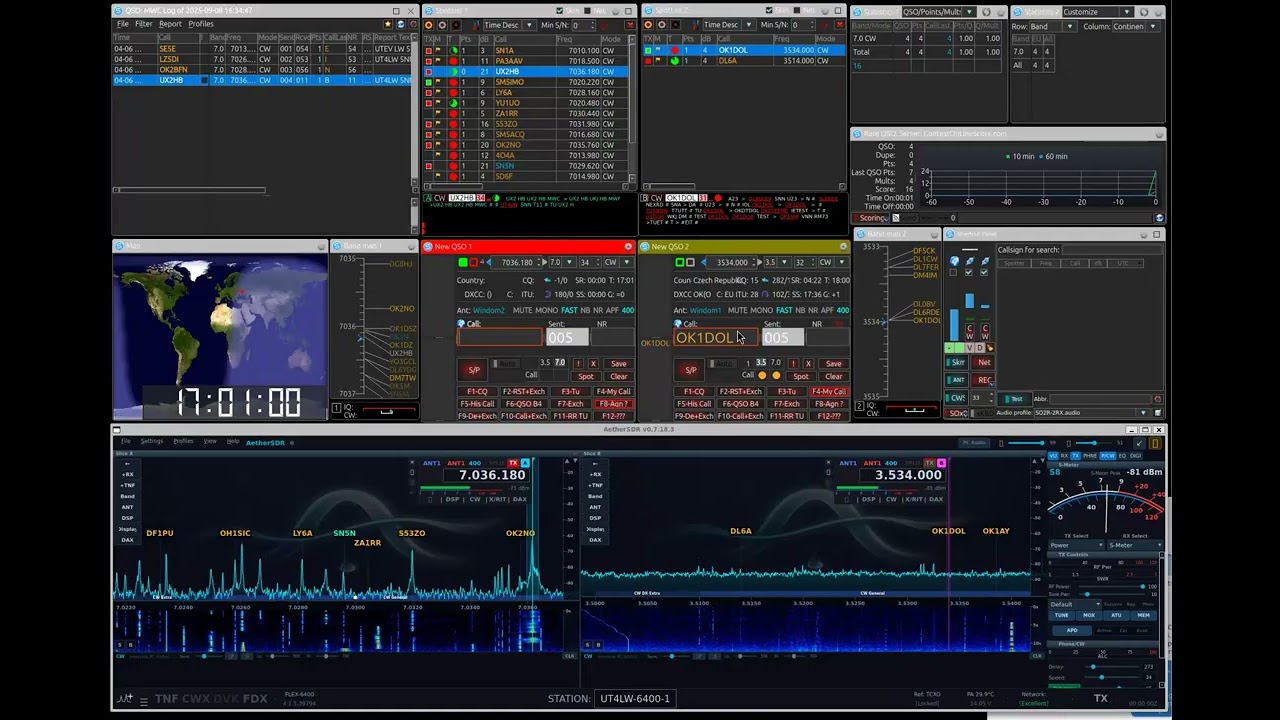 SDC-Contest + AetherSDC on Linux (Ubuntu)