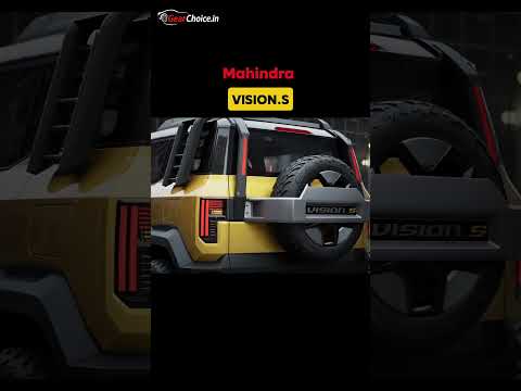 Mahindra Vision S ? | Upcoming SUV Concept