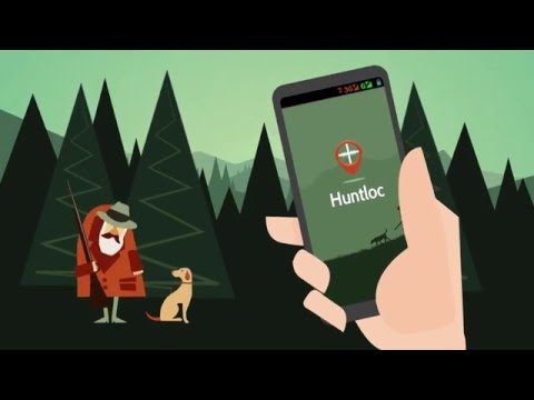 Huntloc - hunting platfform Video