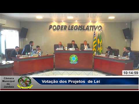 Sessão Legislativa Câmara Municipal de Jandaia - Goiás