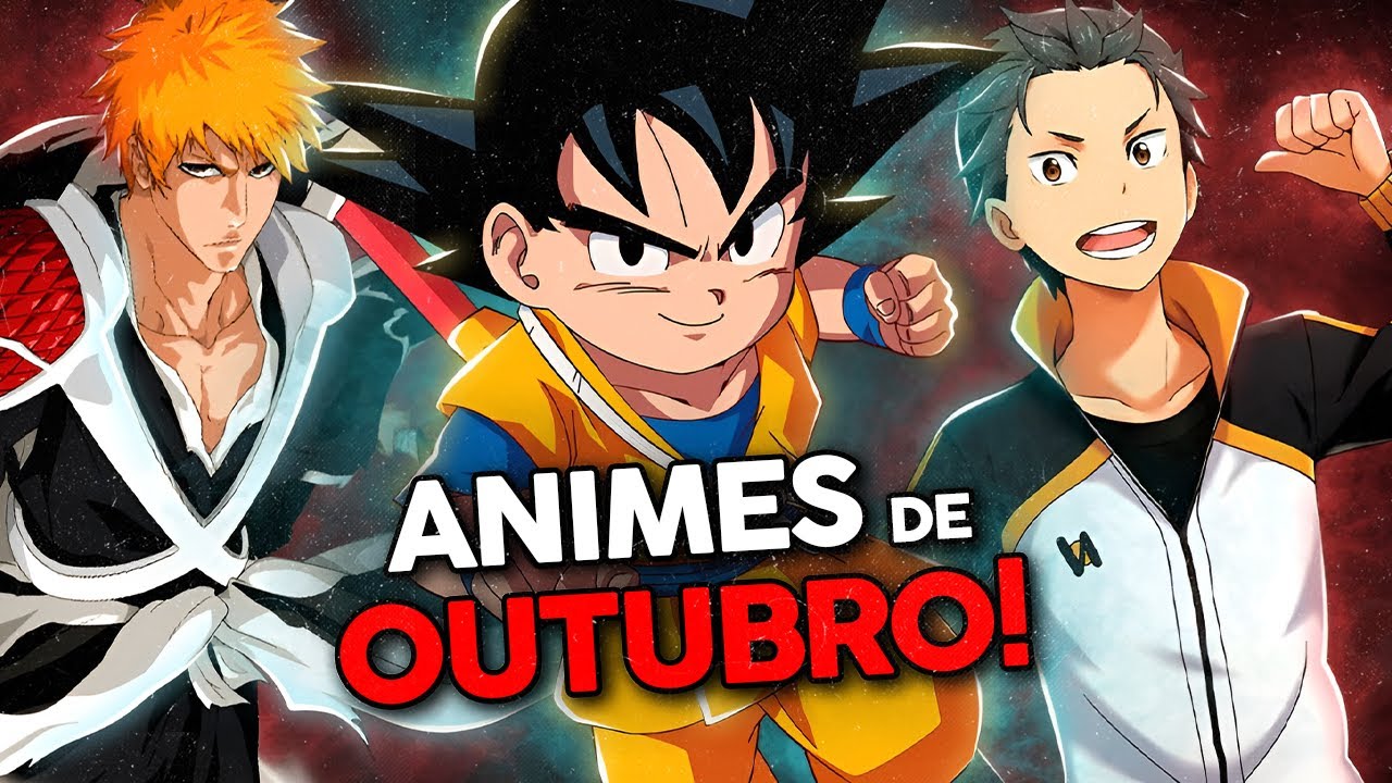 ANIMES MAIS ESPERADOS DE OUTUBRO! 🔥 (2024)