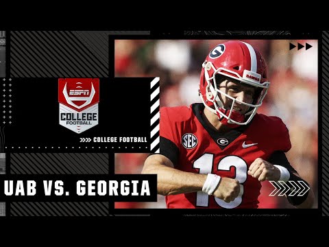 UAB Blazers at Georgia Bulldogs | Full Game Highlights