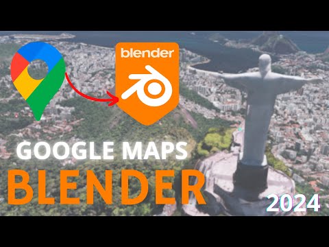 How to export GOOGLE MAPS to BLENDER (Updated) - Maps Models Importer / RenderDoc