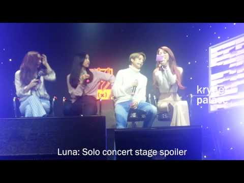 [Eng Sub] 151101 f(x) - fan event talk about Fanclub 2016