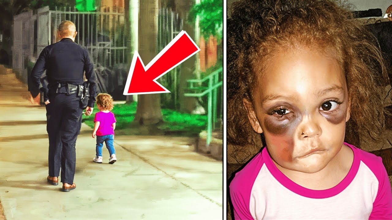 Cop Secretly Follows Lost Girl, Then He Bursts Into Tears When He Sees...