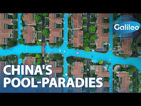 China's pool settlement: 2.5 km of water fun right on your doorstep!