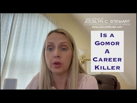 Is a GOMOR a Career Killer - Law Office of Jocelyn C. Stewart