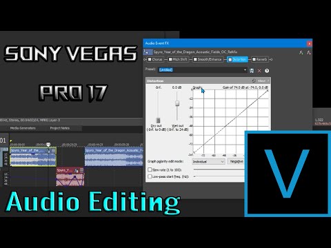 Vegas Pro 17 Tutorial | Audio Editing + Mixing