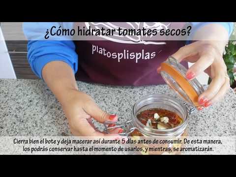 Como rehidratar tomates secos