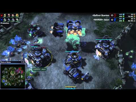 SC2 Legacy of the Void - Scarlett (Z) VS Jason (T) On Ruins of Seras