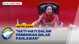 Download lagu Megawati Tanggapi Pemberian Gelar Pahlawan - [Metro Siang] mp3