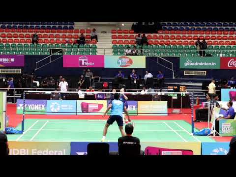 Hyderabad Open 2019 MS R3 - Dwi Wardoyo VS Cheam June Wei