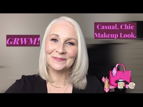 GRWM | Casual chic Weekend Makeup Look | Over 50 Beauty