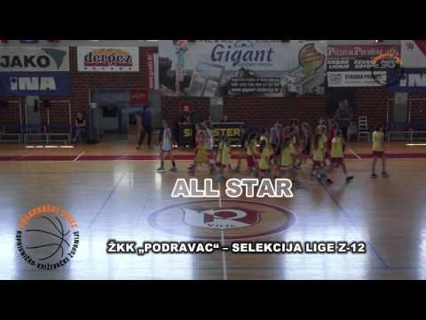 ALL STAR Lige djevojčica Z-12 sezona 2016/2017