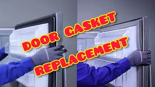 Frigidaire top mount refrigerator door gasket replacement