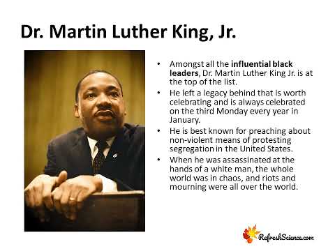 Black Leaders in History - PowerPoint Presentation