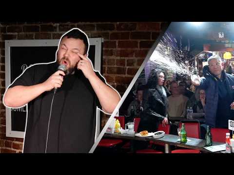 Chinese Guy Throws Drink at Ben Bankas | Standup Comedy