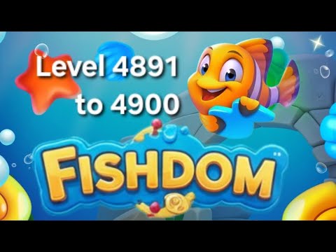 FISH DOM | Level 4891-4900 | Gaming With Keshi 🐬 