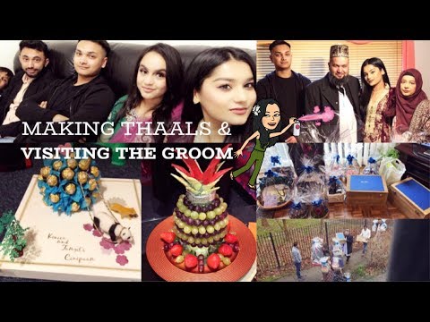 Wedding Series | Pre-Engagement Cinipaan Family Meet & How To Make DIY Thaals / Taals ideas | VLOG Video