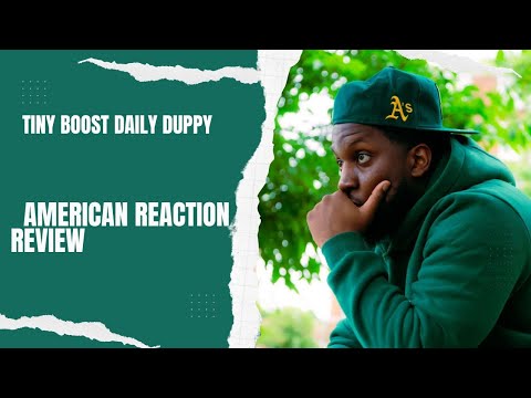 American reacts to Tiny Boost   Daily Duppy  GRM Daily