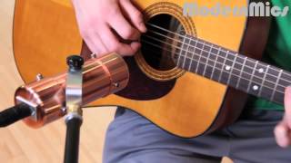 Video thumbnail for Acoustic Guitar Recorded With The Placid Audio Copperphone by Placid Audio