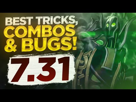 MOST OP, BROKEN & IMBA COMBOS & BUGS, BEST TRICKS & TIPS 7.31 PATCH Dota 2 Part 3