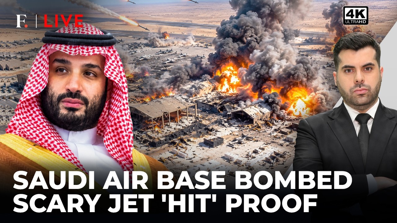Jet Shelter 'Destroyed': Satellite Images Reveal Extent of Damage At Saudi Base |Firstpost Live | 4K