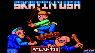 [Amstrad CPC] Skatin' USA - Longplay