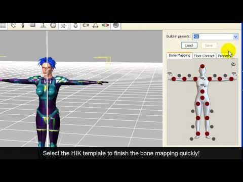 3DXchange5 Preview - Import Motion Builder Characters to iClone