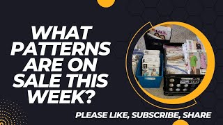 What patterns are on sale at your local Joann's Fabric this week #sewingpatterns #sewing #patterns