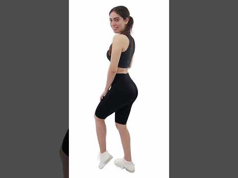 Conjunto deportivo top y capri en lycra para mujer – video demostrativo