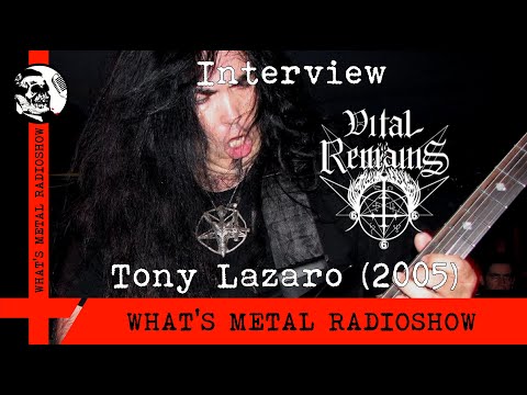 Interview VITAL REMAINS (Tony Lazaro) 2005 - Hidden backward messages