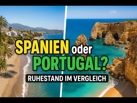 Spanien vs  Portugal – Wo lebt es sich besser im Ruhestand?